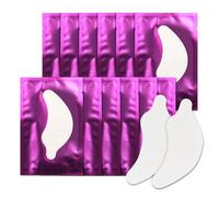 Lunamoon Cerotti per Estensioni Ciglia Eyelash Pads Occhio Patch Extension Ciglia Pads Occhi da Ciglia Finte Eye Gel Patches for Eyelash Extension 50 Paio(Dolphin-Purple)