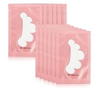 Lunamoon Cerotti per Estensioni Ciglia Eyelash Pads Occhio Patch Extension Ciglia Pads Occhi da Ciglia Finte Eye Gel Patches for Eyelash Extension 50 Paio (Flower-Pink)