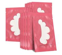 Lunamoon Cerotti per Estensioni Ciglia Eyelash Pads Occhio Patch Extension Ciglia Pads Occhi da Ciglia Finte Eye Gel Patches for Eyelash Extension 50 Paio (Flower-Rose Red)