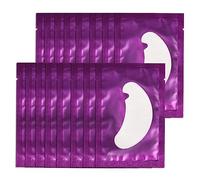 Lunamoon Cerotti per Estensioni Ciglia Eyelash Pads Occhio Patch Extension Ciglia Pads Occhi da Ciglia Finte Eye Gel Patches for Eyelash Extension 100 Paio (U-Purple)