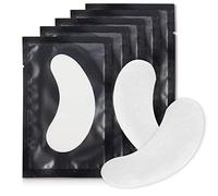 Lunamoon Cerotti per Estensioni Ciglia Eyelash Pads Occhio Patch Extension Ciglia Pads Occhi da Ciglia Finte Eye Gel Patches for Eyelash Extension 50 Paio (BlackOR)