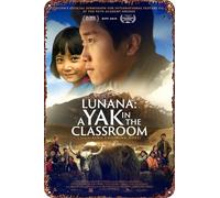 Lunana: A Yak in the Classroom Movie Metal Tin Sign Poster Decor for Living Room Cafe Targa decorativa da parete 30,5 x 20,3 cm