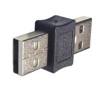 Lunaobrik Adattatore per USB, convertitore USB2.0 A F/A M - Adattatore diritto maschio a femmina per computer portatili - per uso su computer desktop, computer portatili, PC e auto