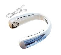 Lunaobrik Around The Neck Fan - 5 Speed Bladeless Personal Rechargeable Fan