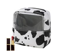 Lunaobrik Astuccio per il trucco | cosmetico da viaggio con stampa di | Organizzatore di astuccio per il trucco impermeabile, borsa da viaggio di grande capacità per la cura della