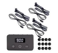 Lunaobrik Auto Clicker | Rechargeable Screen Clicker | Continuous Tapping Device Adjustable Speeds for App Testing Tablet Computer Games Social Media Remote Work Reward Tasks