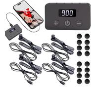 Lunaobrik Auto Clicker | Rechargeable Screen Clicker | Continuous Tapping Device Adjustable Speeds for App Testing Tablet Computer Games Social Media Remote Work Reward Tasks