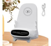 Lunaobrik Caricatore wireless rapido Mini sedia | Supporto portatile per telefono con ricarica rapida, supporto di ricarica con base per telefono, per famiglia amici scrivania compleanno vacanze casa