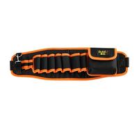 Lunaobrik Cintura per attrezzi elettricista, tasca per attrezzi da cintura - Cintura per attrezzi multifunzionale in vita | Organizzatore di viti a mano regolabile, Oxford Cloth Utility Pouch per