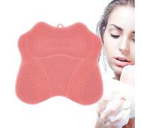 Lunaobrik Detergente Per Piedi Per Doccia | Tappetino Scrub In Silicone Con Ventose Antiscivolo,Accessorio Da Bagno Per La Pulizia Preparazione Del Pavimento Del Bagno