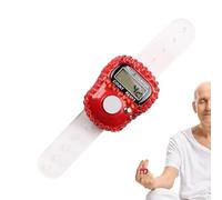 Lunaobrik Elektronischer Fingerschalter, Finger Tally Counter - LCD -Bildschirmnummer Zähler,Reettierbares Lap - Ring -Handheld -Tally -Ring für Die Erinnerung an Die Spur- und Feld