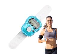 Lunaobrik Finger - Zum Zählen, Digitale Zähler,LCD -Anzeigenummer Clicker -Zähler | Reettierbares Lap - -Ring -Handheld -Tally -Ring für Die Erinnerung an Die Spur- und Feld