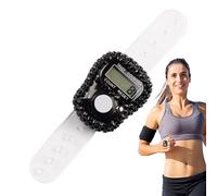 Lunaobrik Fingerzähler Clicker, Fingerklicker Zum Zählen - LCD -Anzeigenummer Clicker -Zähler - Reettierbares Lap - -Ring -Handheld -Tally -Ring für Die Erinnerung an Die Spur- und Feld