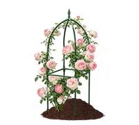 Lunaobrik Garden Trellis,Adjustable Height Vertical Obelisk Stakes Stand | Tall Trellis for Climbing Plants Outdoor,for Patio House Outside Wedding Privacy Vegetable Flower Fruit