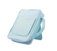 Lunaobrik Grande coperta biblica - custodia impermeabile con manico | custodia per libri e compresse, tasche di supporto per la bibbia di apprendimento, ideale per chiesa, preghiera, Natale