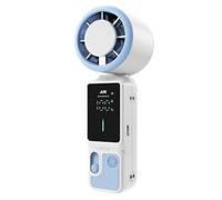 Lunaobrik Handheld Fan Rechargeable, 3000mAh Battery 100 Speeds