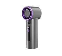 Lunaobrik Mini ventilatore a mano - ricaricabile tramite USB, dispositivo rinfrescante, mini ventilatore silenzioso - per viaggi, ufficio, casa, campeggio, a tema, andare a lezioni