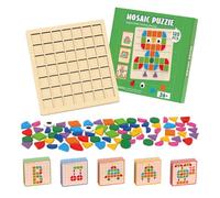 Lunaobrik Pattern per Bambini - Giocattoli per lo Sviluppo Prima Infanzia | Gioco Puzzle Educativo | per Bambini e Bambine Casa Scuola Aula Cameretta Gioco Compleanno Asilo