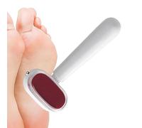 Lunaobrik Pialla per piedi in acciaio inox double face, per talloni screpolati, per compleanni, spa, donne, uomini, caregiver, genitori, amici