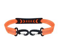 Lunaobrik portasci - Cinghie per pattini a ruote allineate portatili - Pattini da ghiaccio Tracolla Attrezzature invernali Guinzaglio per snowboard, arancione, Se référer au