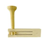 Lunaobrik Sonaglio messicano con cricchetto, sonaglio in legno per rumore, Giocattoli Ruideros messicani, Giocattoli musicali interattivi, strumento di percussione della banda musicale di