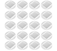Lunaobrik Tapon para Tuberia De Torre Hidroponica - 20 Piezas Protector para Tubos De Agua | Espaciadoras Hidropónicas | para Jardinería En Casa, Invernadero Y Patio Trasero