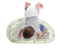 Lunaobrik Tappeto da Gioco ad Acqua | Divertente Gioco Gonfiabile con da Esercizio | Tappeto d'Acqua per Bambini | per Compleanno Spiaggia Palestra Cortile Pavimento Esterno Estate e Giardino