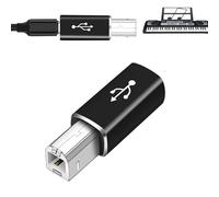 Lunaobrik USB 2.0 Typ C Druckeradapter | Typ C Zu B Konverter | Hochgeschwindigkeits-zu-USB-B-Druckerkabel, Kompatibel Mit Piano-