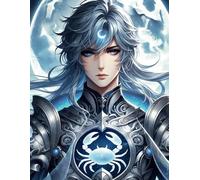 Lunar Cancer: A Zodiac Notebook of Intuition and Reflection: 100 Lined Pages | Serene Moon and Sea Design | Ideal for Writing, Journaling, and Emotional Clarity