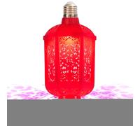 Lunar New Year Decorations - Fu Character Projection Effect LED Lamp E27, Cinese Spring Festival Lantern Lights, for Balcony Front Door Backyard Tree Yard Home Store Wedding Birthday Party