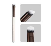 Lunar Shadow Eye Primer Brush con setole sintetiche, forma piatta a timbro, per un'applicazione rapida e uniforme di crema e liquido (YS131)
