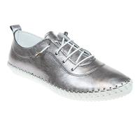 Lunar St Ives Scarpa Sportiva Metallica Pelle Donna (GS769)