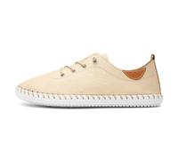 Lunar St Ives Scarpa Sportiva Pelle Donna (38 EU) (Beige, Bianco)