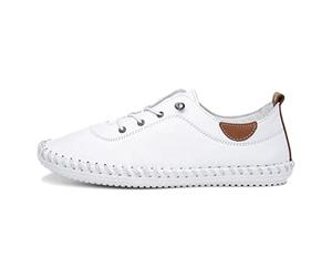 Lunar St Ives Scarpa Sportiva Pelle Donna (39 EU) (Bianco)