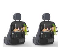 Lunaria Organizer per seggiolino auto [premium] organizer per bambini con supporto da tavolo e tablet, organizer per auto, protezione dello schienale, organizer per sedili posteriori dell'auto,