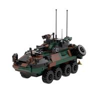 Lunaro LAV-25 - Veicolo da combattimento di fanteria, scala 1/35, set di blocchi modulari per auto blindate, kit di modellismo di veicoli funzionali, 476 pezzi