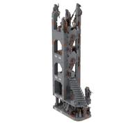 Lunaro Parte 5 Modular Dark Magic Mountain MOC Building Blocks, Modular Castle Ruins Model Kit, Fortress Architecture for Expert Builders (1851 PCS)