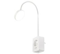 Lunartec Lampada a soffitto: Dimmerabile Lampada da Tavolo LED CCT, dimmerabile Senza gradini, 4,5 Watt (a Spina, lampade da Presa, Spina)