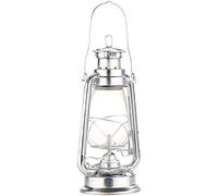 Lunartec Lampade ad Olio - Lampada a Olio Antivento: Nostalgico Lanterna a Petrolio, Bottiglie di Vetro, zincato (Lampada da Tempesta Petrolio, da Campeggio Olio, Torcia)