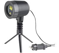Lunartec Proiettore LED effetto pioggia di stelle rosso e verde IP44 LP-300