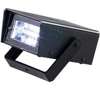 Lunartec Stroboscopi per palco - stroboscopio: Strobo LED da Discoteca con Funzionamento a Batteria (strobo, Lampada stroboscopica, Palla)