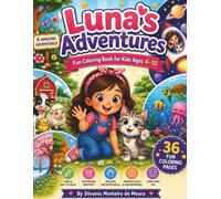Luna's Adventures: Children's Coloring Book