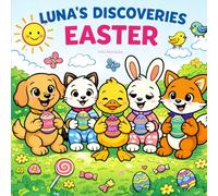 Luna's Discoveries: Easter - The cute coloring book for kids