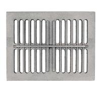 Lunaway - Griglia CENERE in Ghisa 31,8 x 24,8 cm | Per stufa e camini a legna pellet | Migliora il Tiraggio | Resistente ad Alte Temperature | Facile Rimozione della cenere