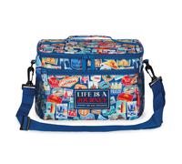 Lunch Bag 28x17x15cm Travel Stickers