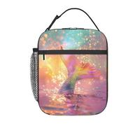 Lunch Bag Mermaids Tail Borsa Termica Riutilizzabile Borsa Frigo Isolierte Borsas Isotermica Per Donna Uomo Spiaggia Picnic