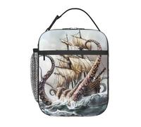 Lunch Bag Octopuss Attack Borsa Termica Portatile Porta Pranzo Riutilizzabile Borsas Isotermica Per Picnic Viaggi Campeggio