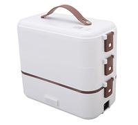 Lunch Box Elettrico, 300 W Scaldavivande a Riscaldamento Rapido Scaldavivande Portatile a Prova di Perdite da 1,2 Litri con Contenitore Rimovibile in Acciaio Inossidabile per Box