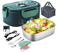 Lunch Box Elettrico Portatile Scaldavivande per Auto Camion E Ufficio 4 in 1 12V