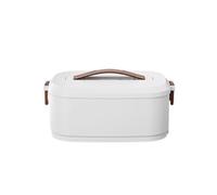 Lunch box elettrico, scaldavivande portatile, capacità 1500 ml, riempimento e riscaldamento dell'acqua, con borsa isolante e stoviglie, adatto for il lavoro